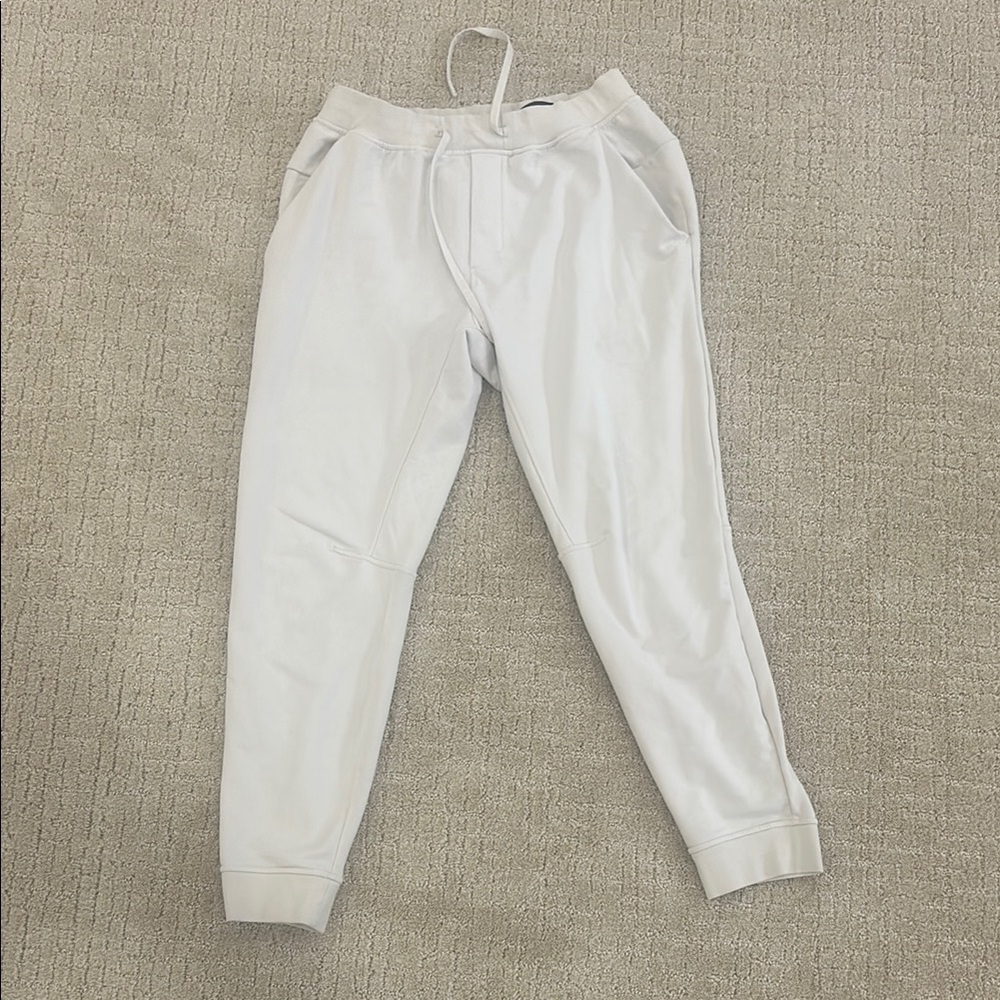 White Jogger Pants